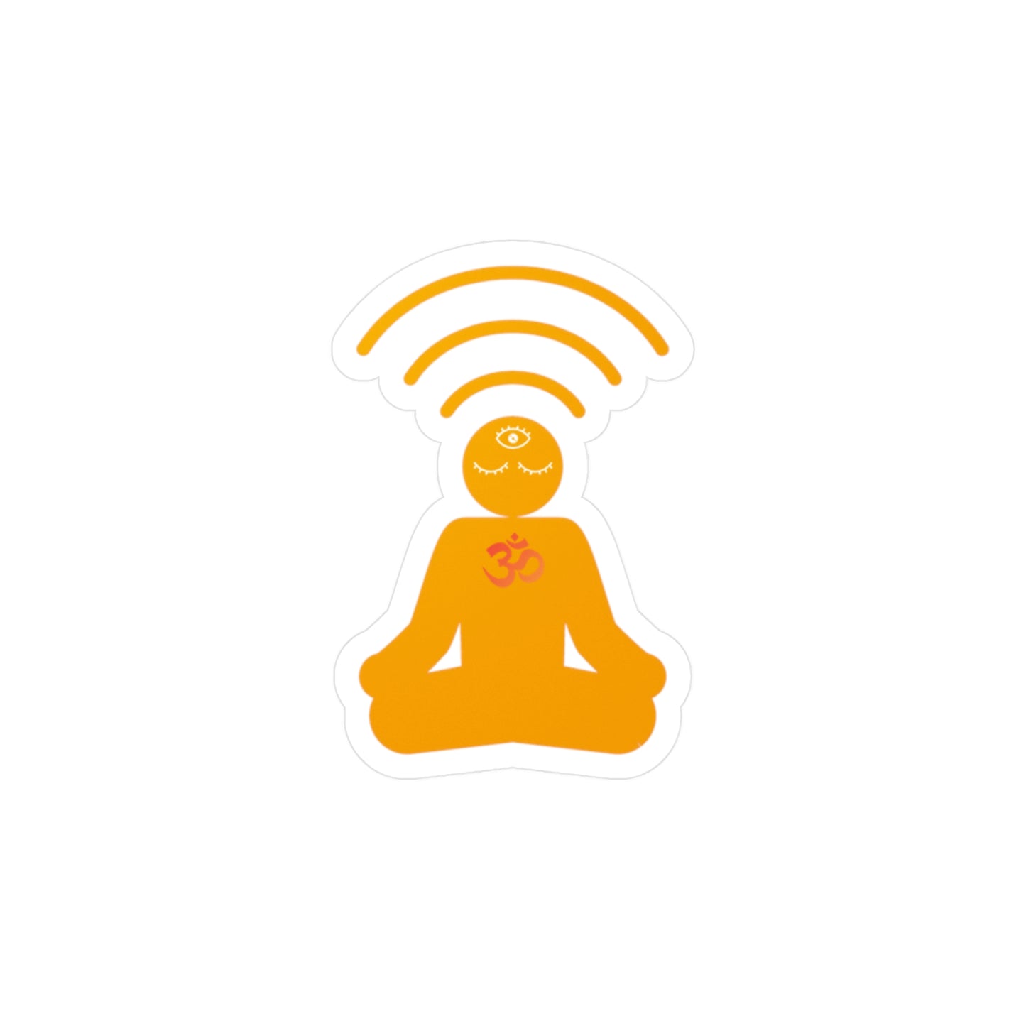 Third Eye Om - Orange