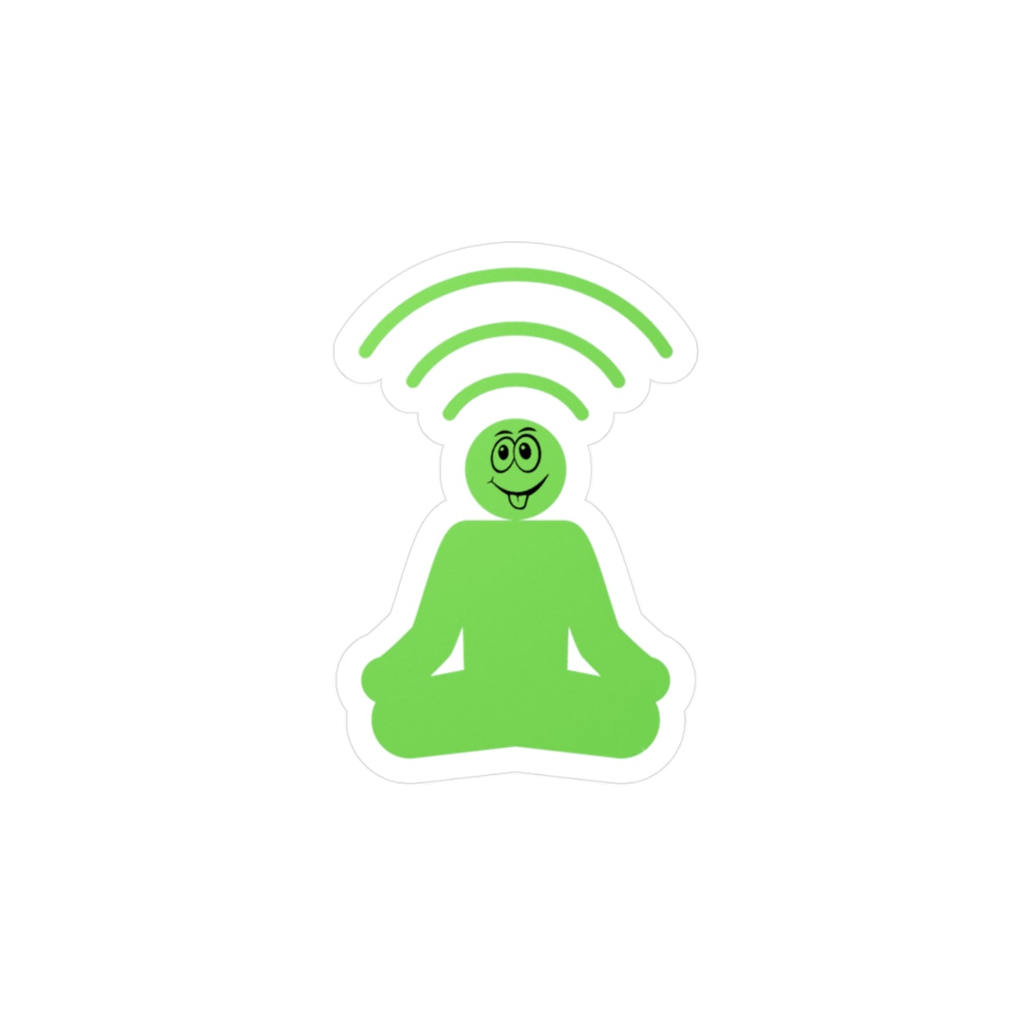 Smiley Face - Green